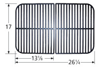 17 x 26 1/4, Brinkmann Matte Cast Iron Cooking Grate - 67242 17 x 26 1/4, Brinkmann Matte Cast Iron Cooking Grate - 67242