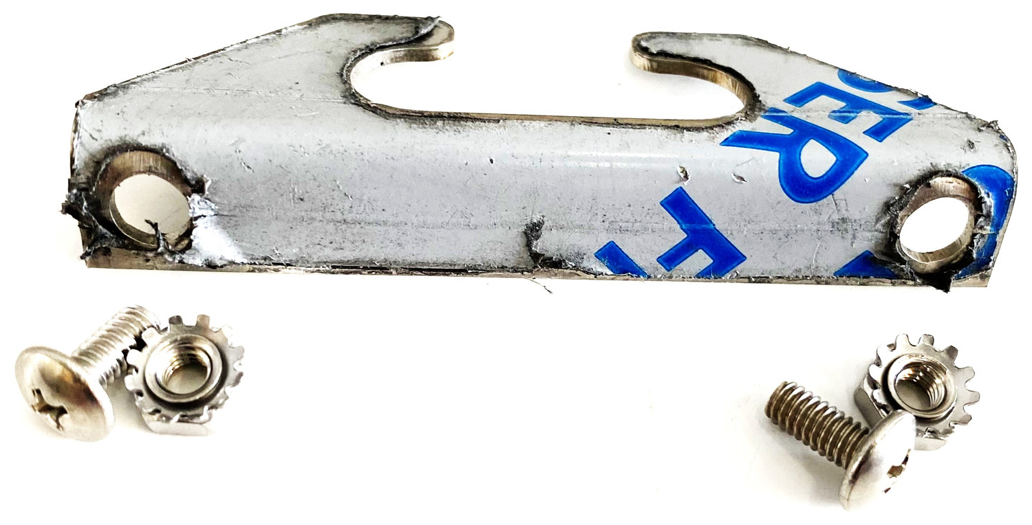 Lynx Spit Saddle, Screw and Nut - 10149-14014-14024