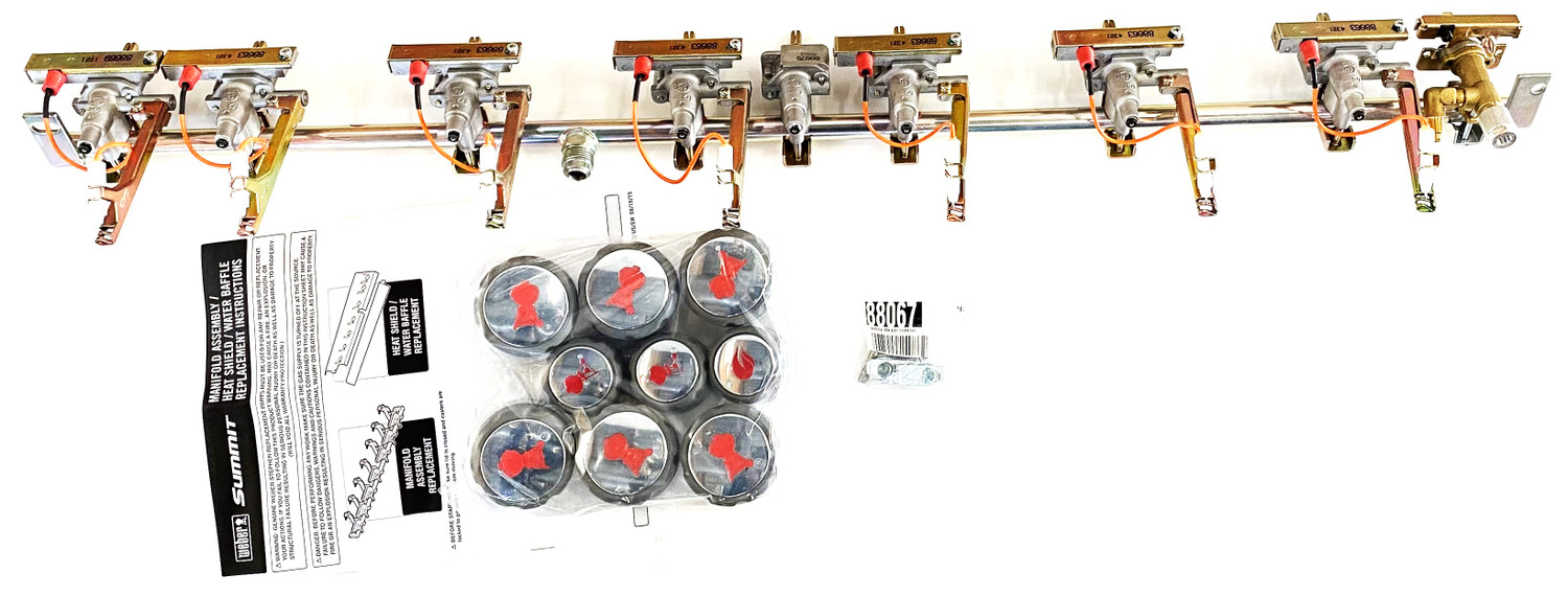 Weber Summit E-S 660/670 Natural Gas Manifold Assembly - 79177