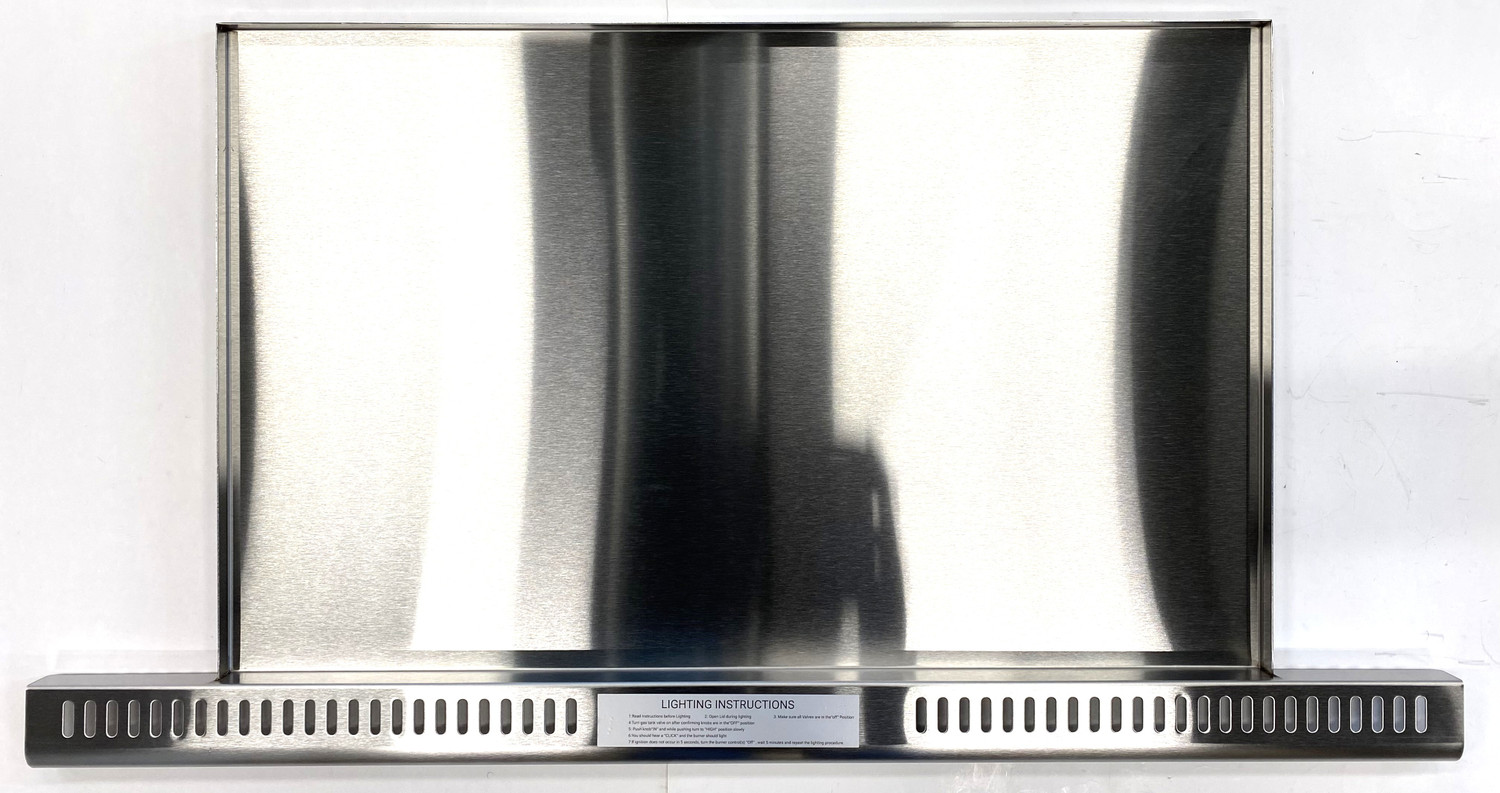 Top Side of Blaze 4 Burner Bottom Drip Tray - Traditional Models - BLZ-32-085