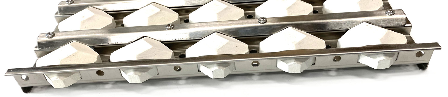 Side Angle of Heat Control Grid, Briquette Tray for a Coyote C2SL42 Side Angle of Heat Control Grid, Briquette Tray for a Coyote C2SL42