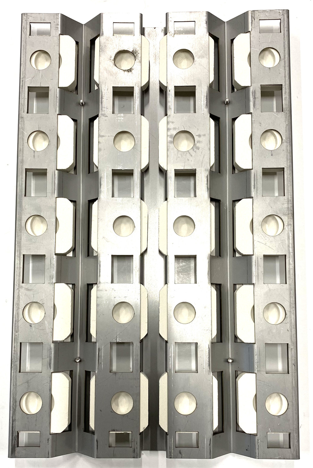 Back side of Delta Heat Briquette Tray Back side of Delta Heat Briquette Tray