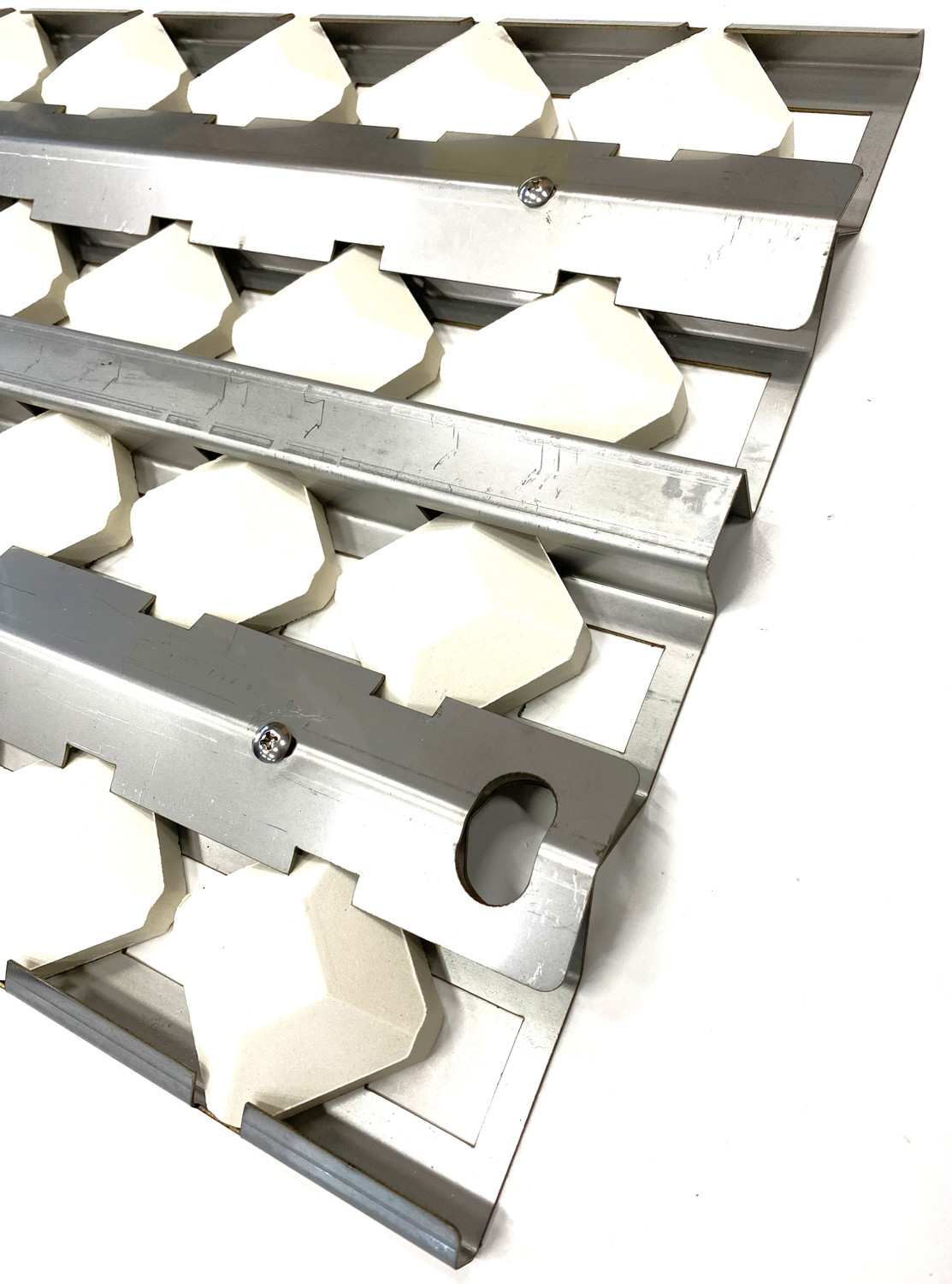 Close up of Twin Eagles Briquette Tray Close up of Twin Eagles Briquette Tray