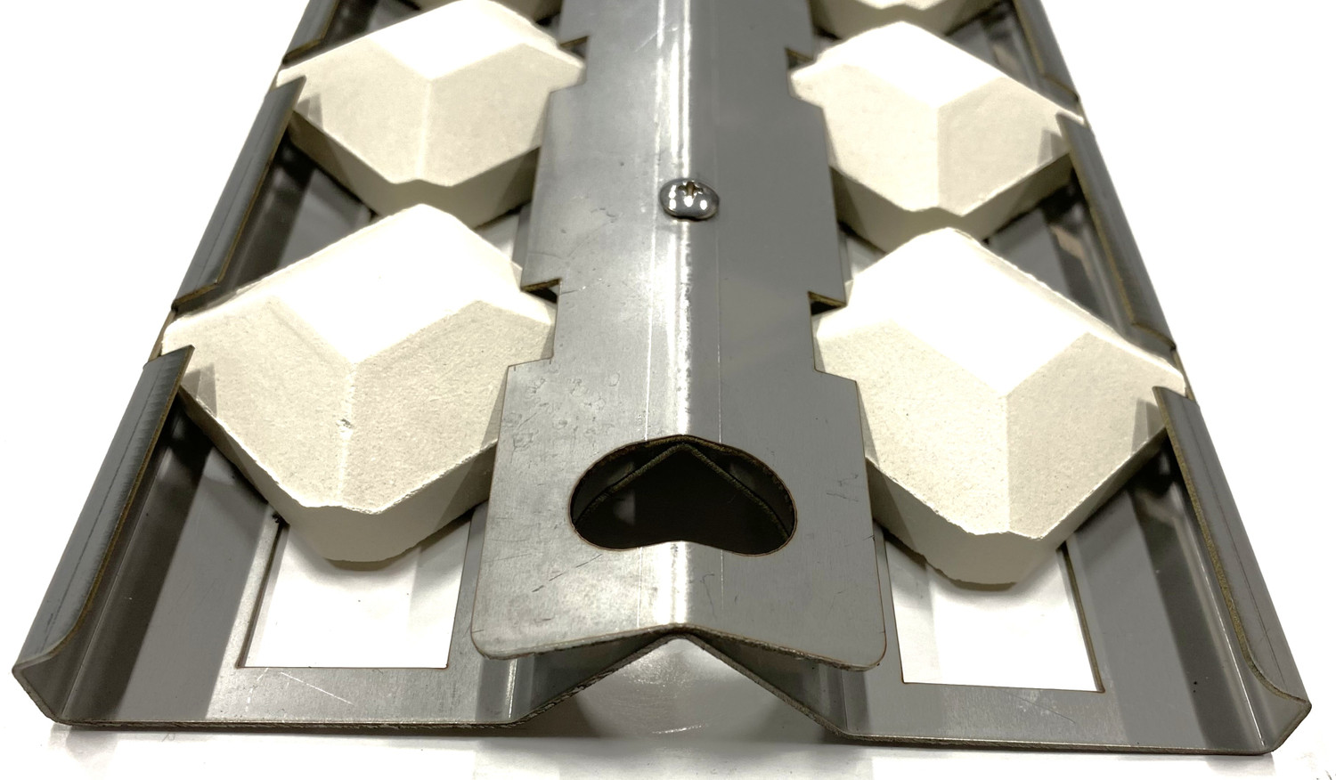 Close up end of Briquette Tray