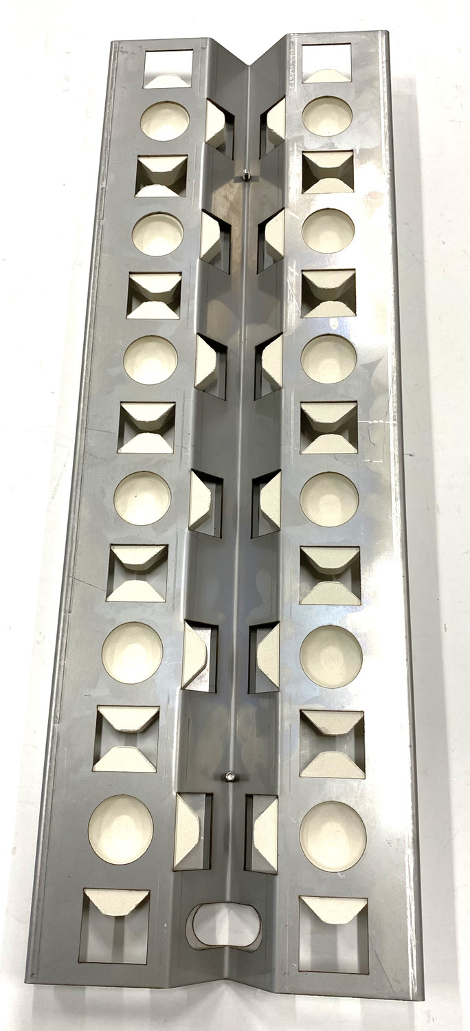 Back side of Briquette Tray Back side of Briquette Tray