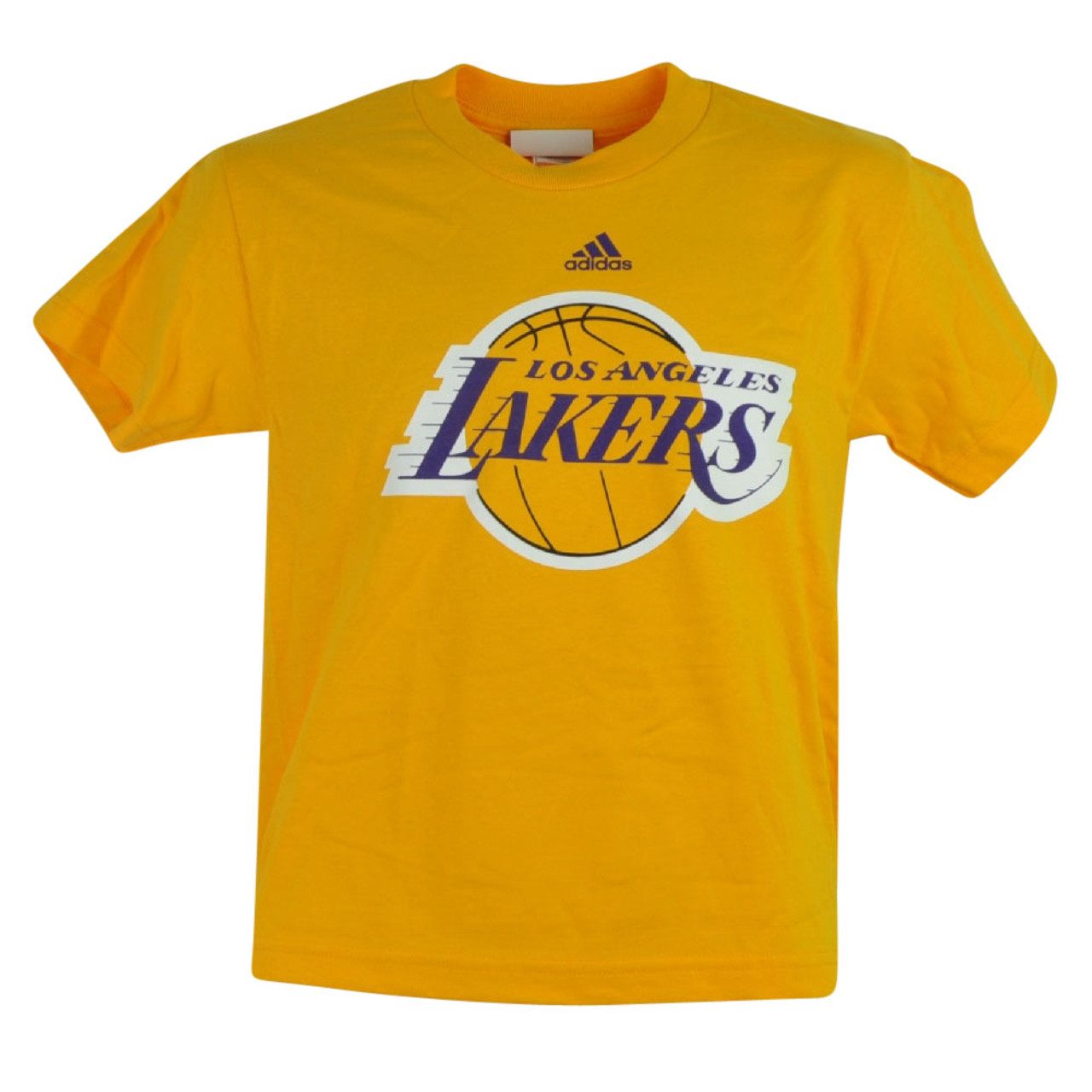 NBA Los Angeles Lakers Deerlodge Jr Youth Shirt Tee Yellow Tshirt