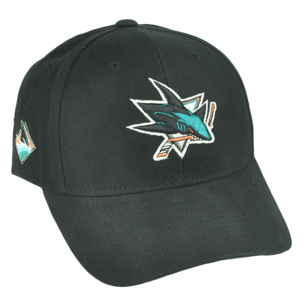 black san jose sharks hat