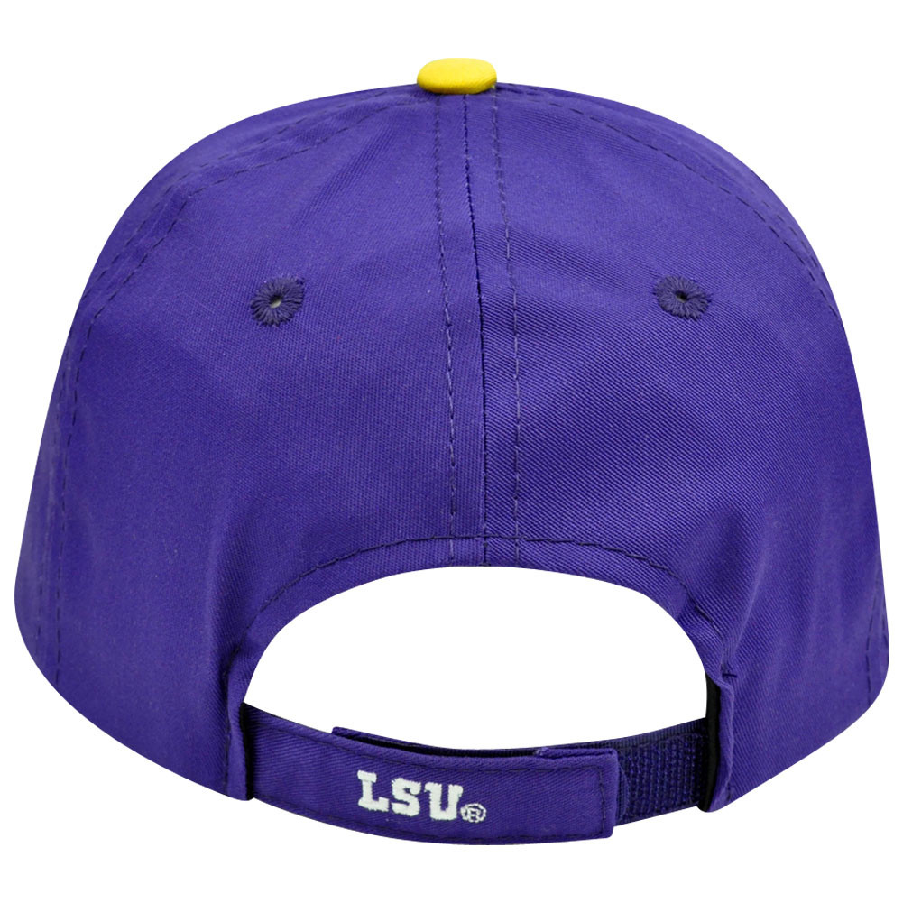 NCAA Louisiana St LSU Tigers Mascot Logo Adult Small Adjustable Velcro ...