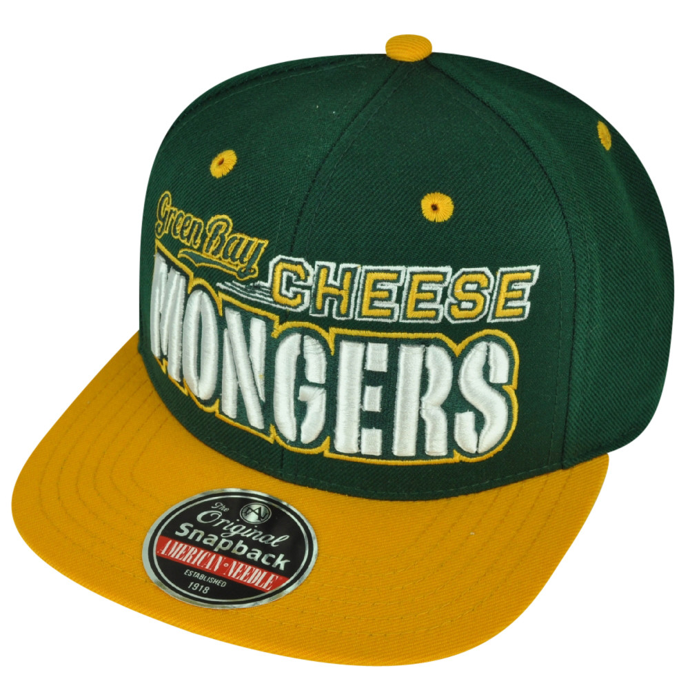 green bay flat bill hat