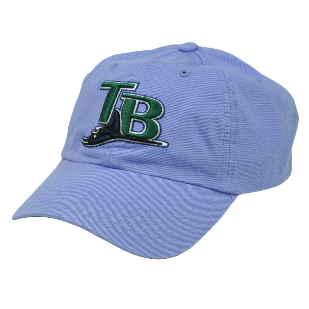 Mlb Tampa Bay Rays Women Ladies Sun Buckle Relaxed Slouch Purple
