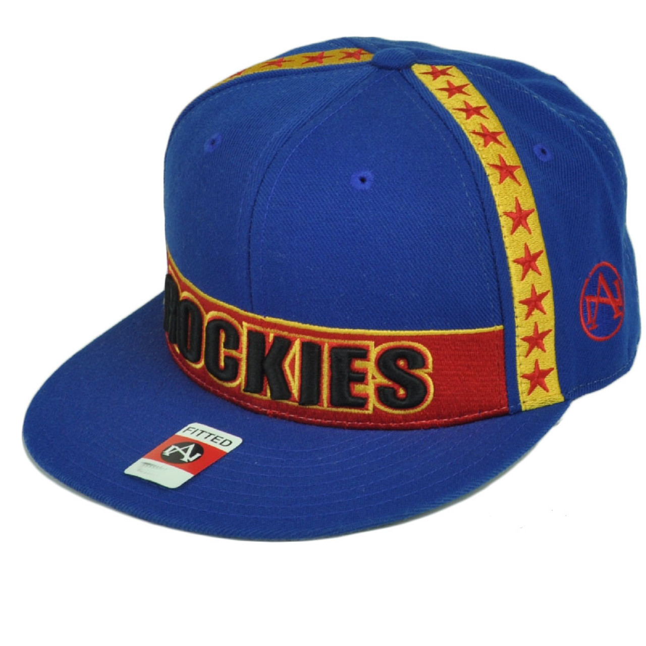 NHL American Needle Colorado Rockies Fitted 7 1/4 Hat Cap Vintage Flat Bill  Blue - Cap Store Online.com
