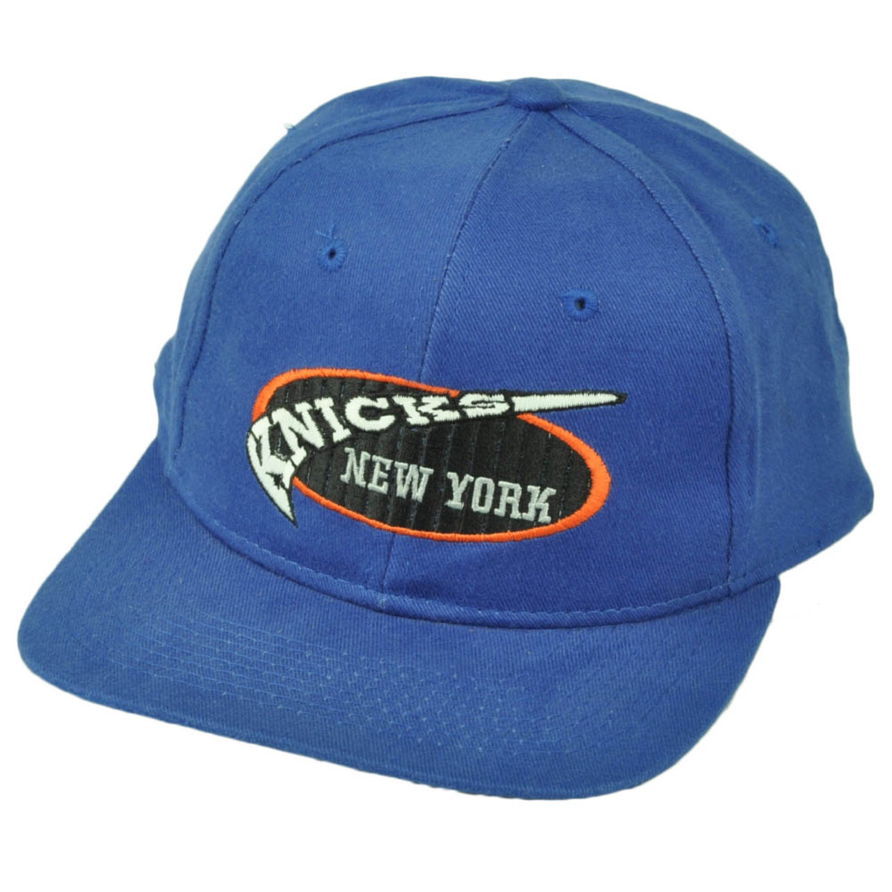 New York Knicks Vintage Dead Stock Old School Blue Hat Cap