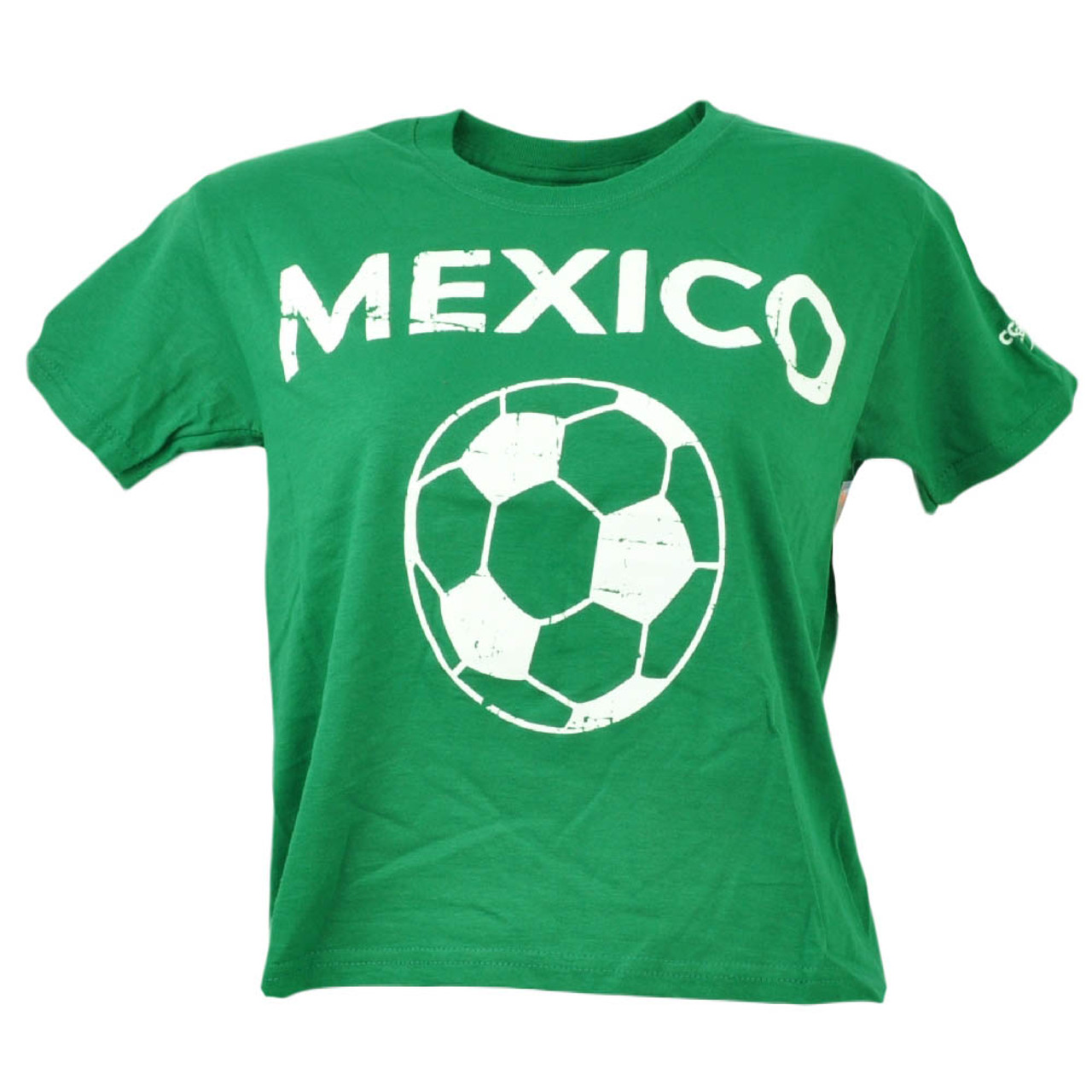 Mexico Copa America Centenario Usa 2016 Tshirt Tee Green Youth