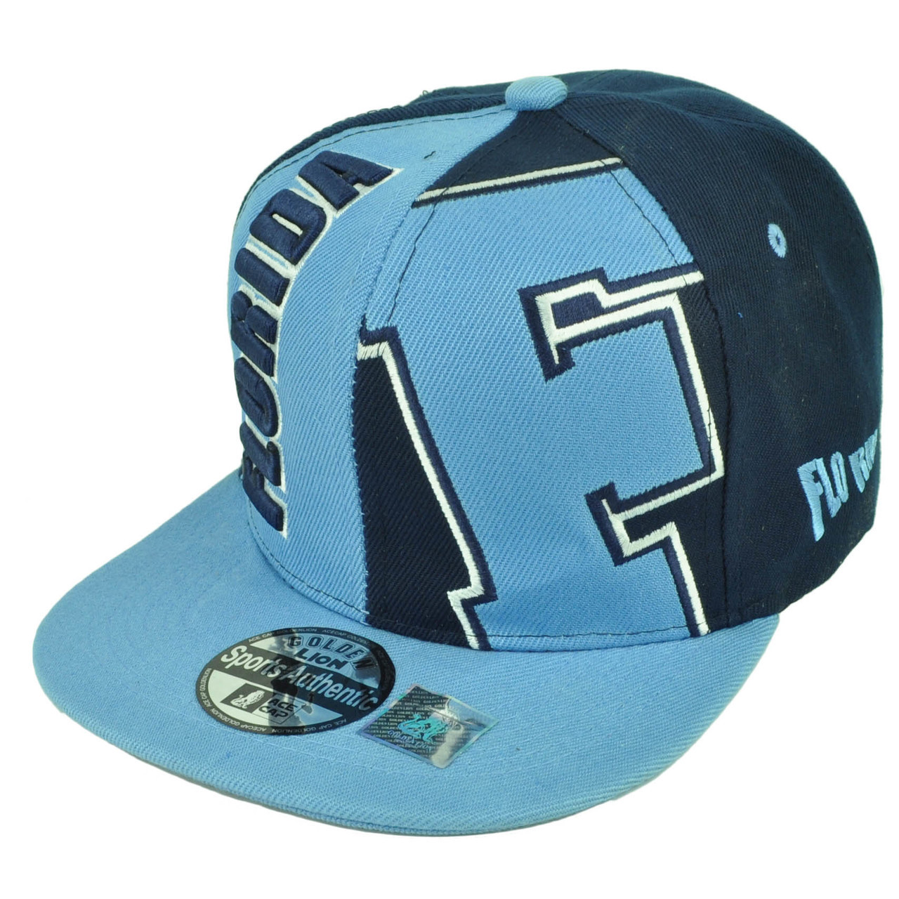 Florida FL Sunshine State Navy Blue 