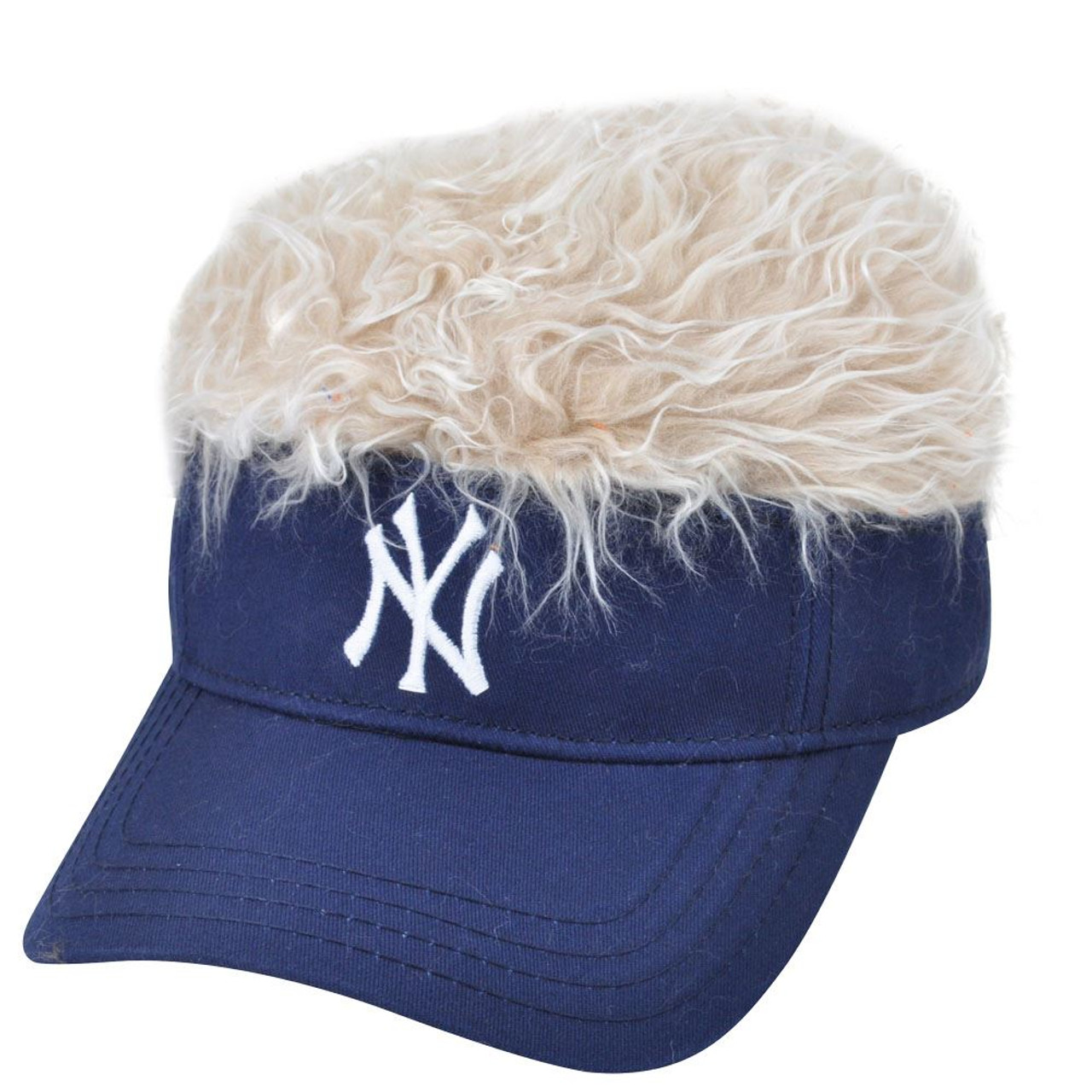 Yankees Store Flair NY Velcro New Hat Adjustable Hair Creed Cap Visor Fan MLB York - Blonde