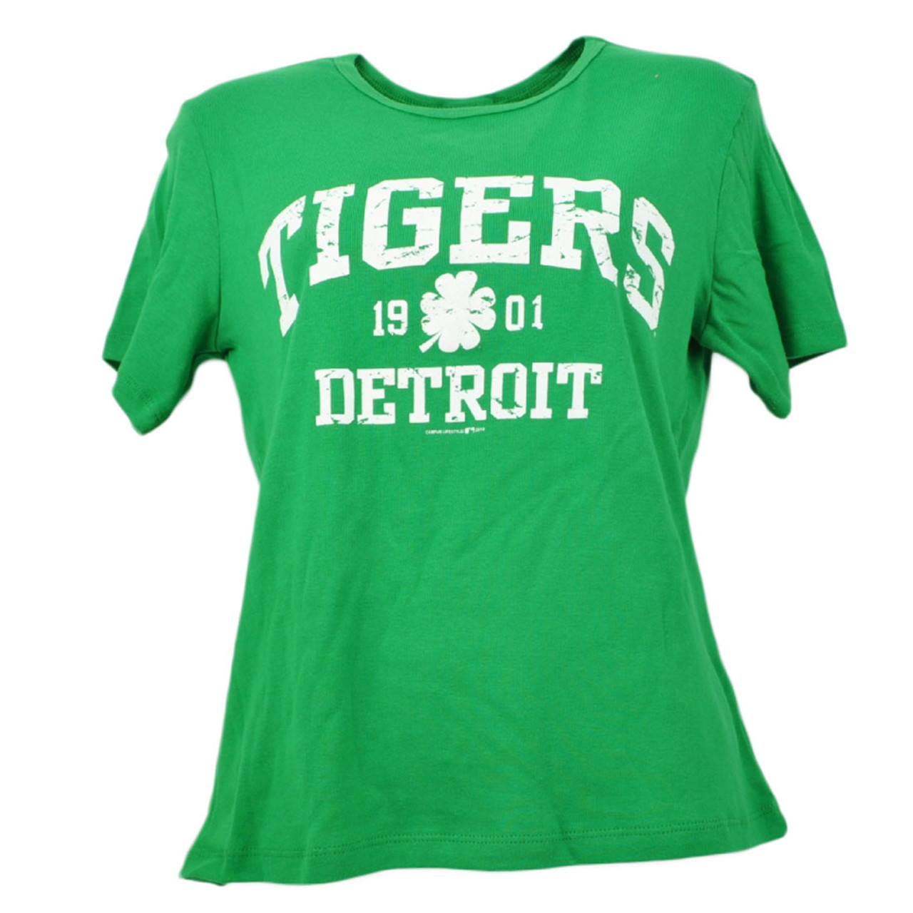 green detroit tigers shirt