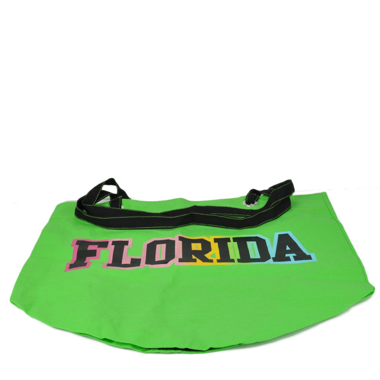 neon green purse