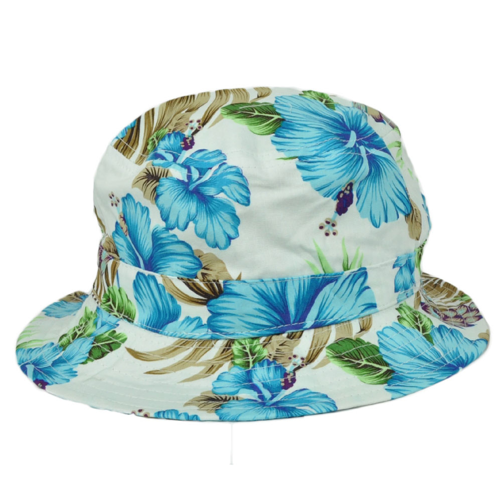 floral pattern hat