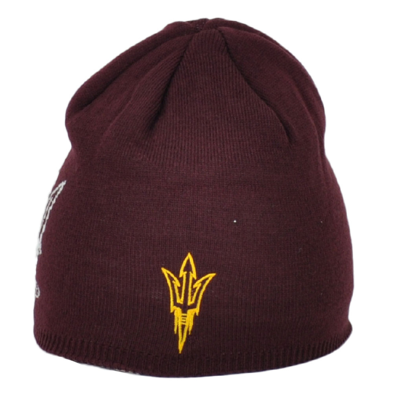 burgundy adidas beanie