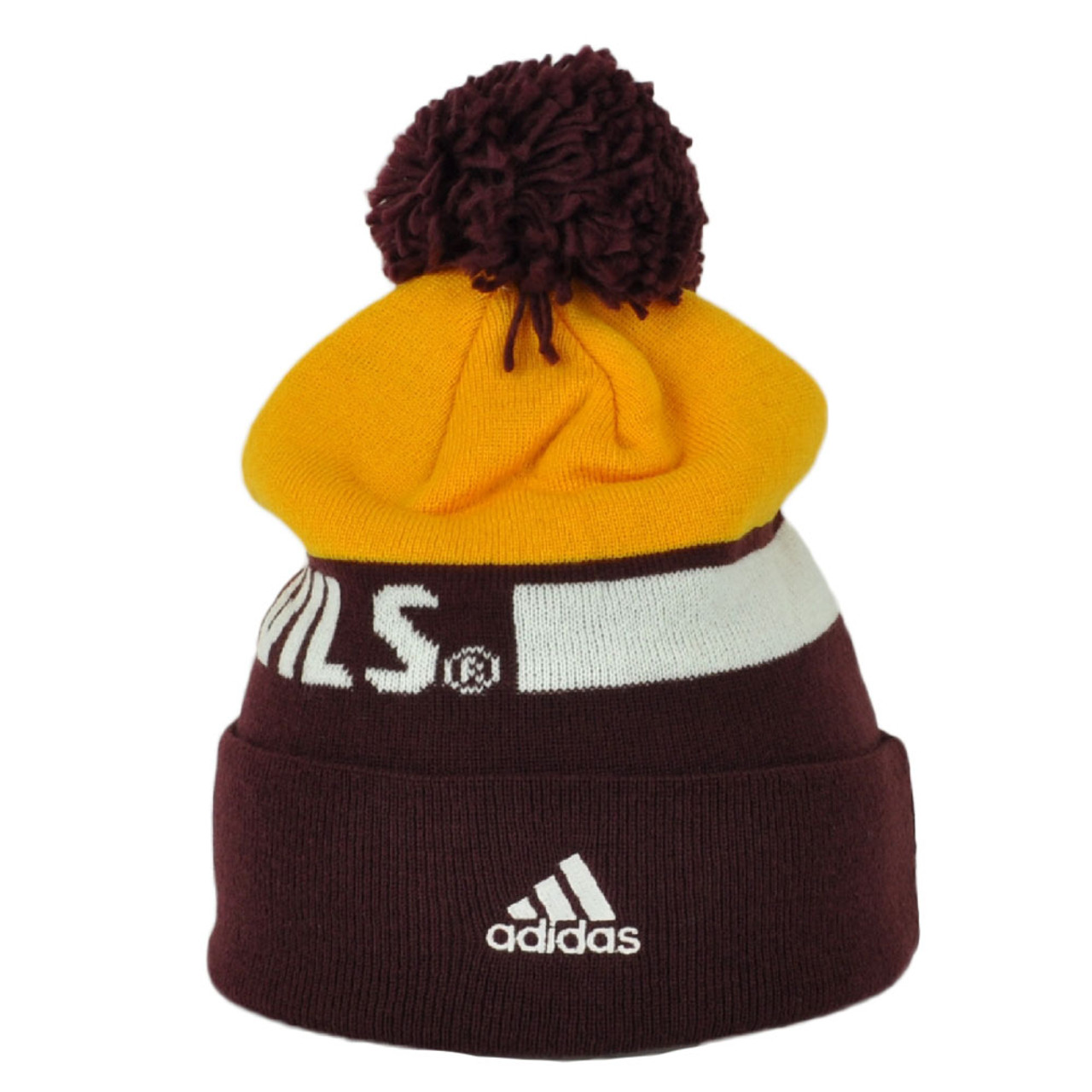 adidas beanie pom pom hat