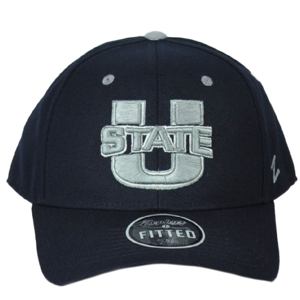 NCAA Zephyr Utah State Aggies Navy Blue 