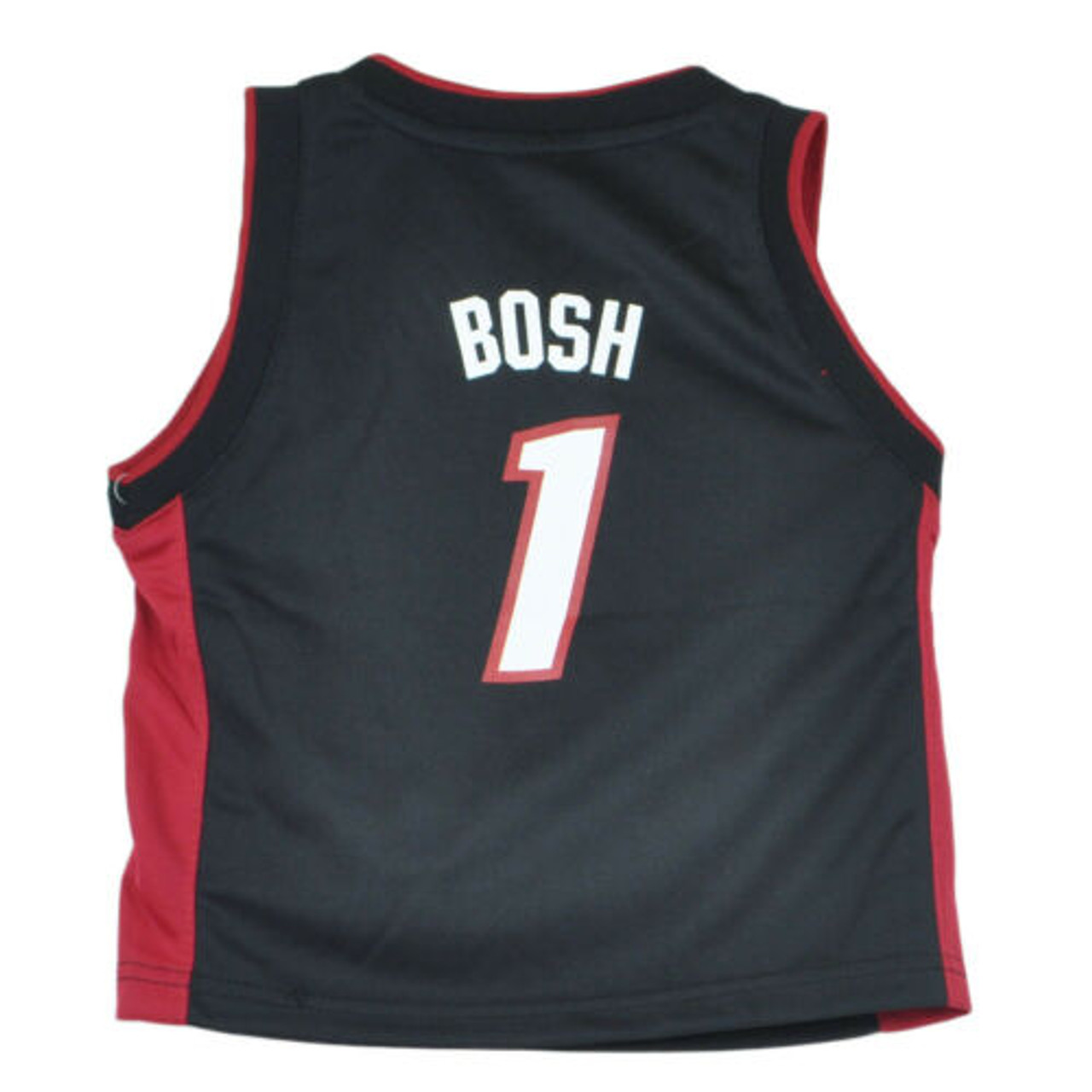 NBA Nike Miami Heat Basketball Chris Bosh #1 Black Replica Jersey Toddler  Size - Cap Store Online.com