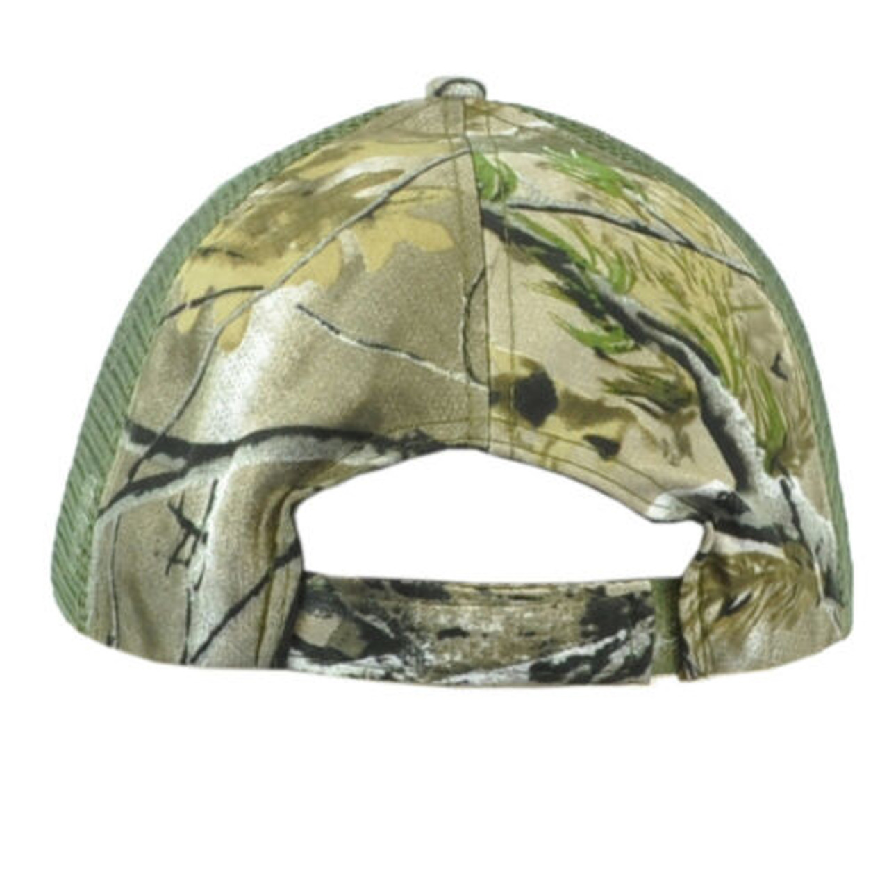 Git Reel Fish Fishing Sport Green Camouflage Mesh Camo Leaf Adjustable Hat  Cap