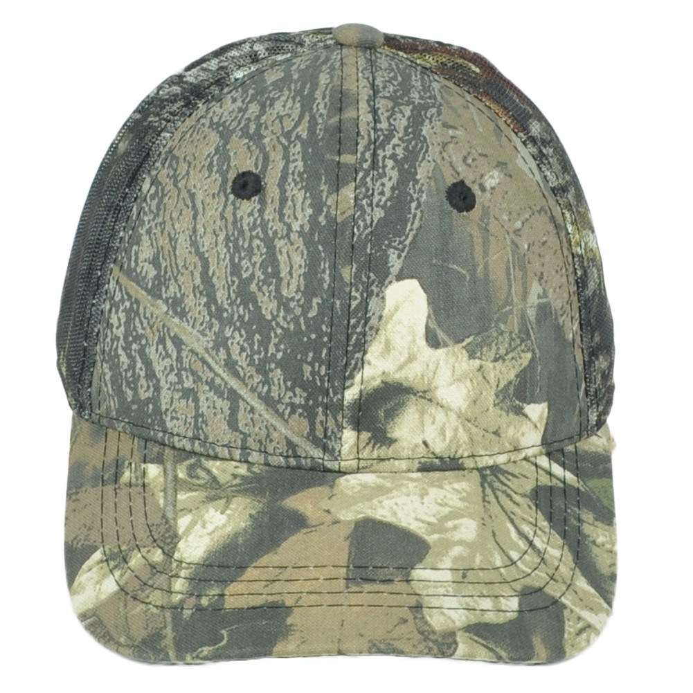 Mossy Oak Mesh Trucker Camouflage Blank 