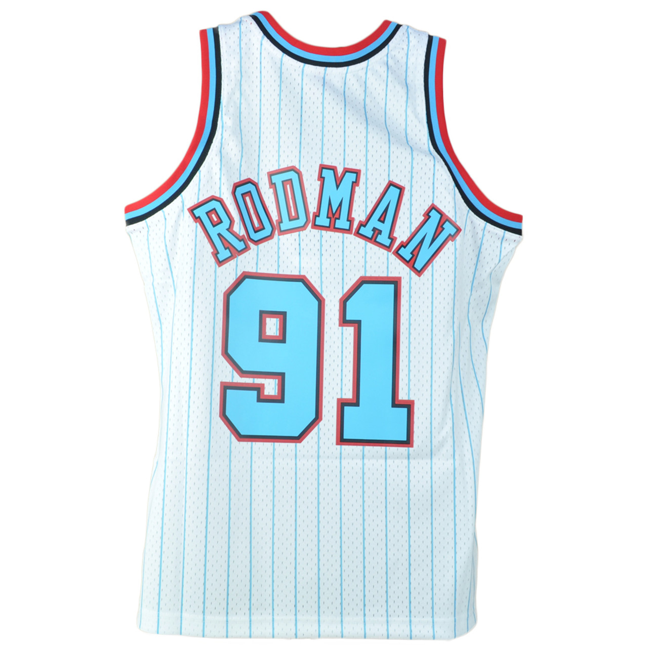 NBA Chicago Bulls #91 Dennis Rodman HWC Swingman Jersey Mitchell Ness  1995-96 - Cap Store Online.com