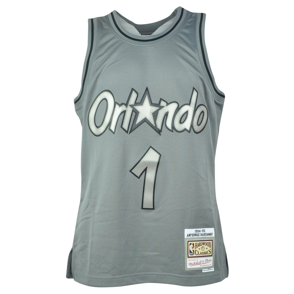 NBA Orlando Magic Anfernee Hardaway #1 94-95 Metal Jersey Mitchell