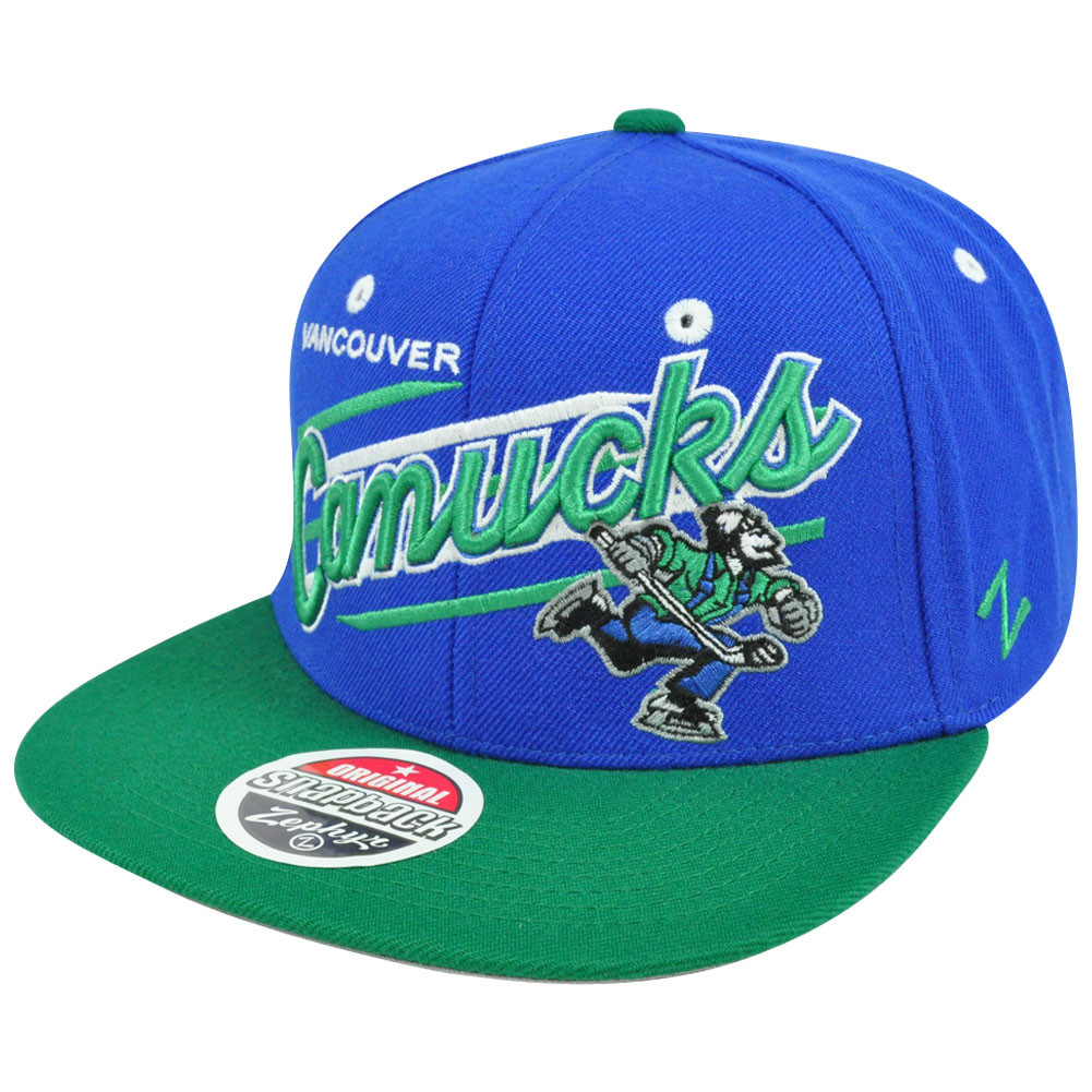 NHL LNH Vancouver Canucks Blue Up Shot 