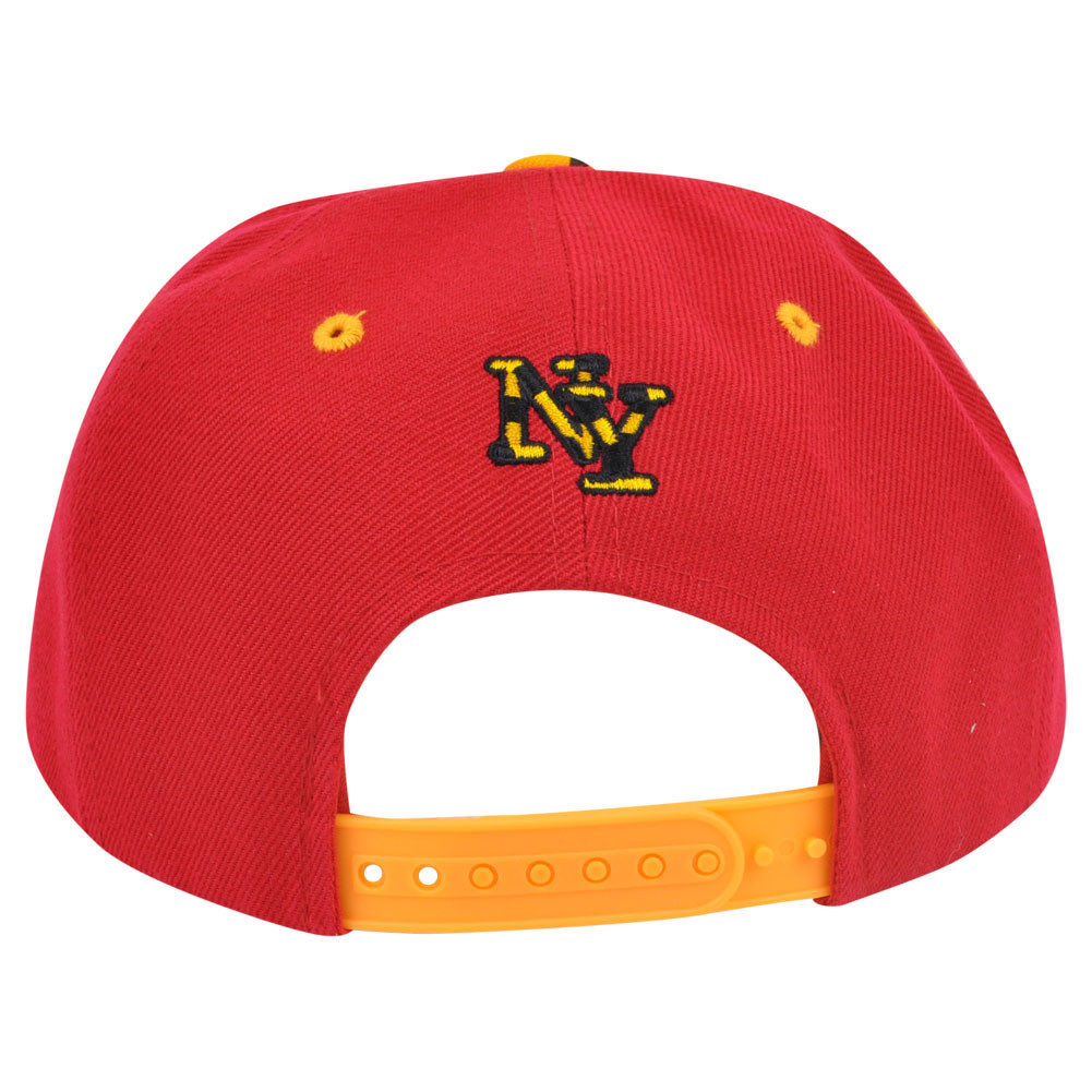 New York City NYC Cheetah Spots Print Snapback Red Adjustable Flat Bill ...