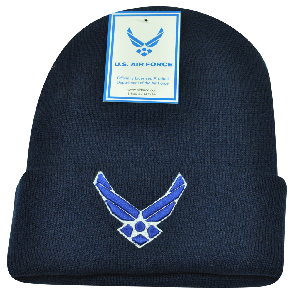 air force blue winter cap