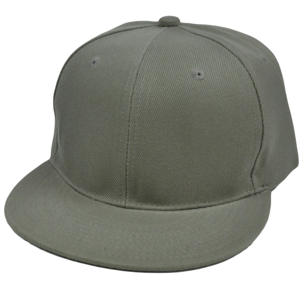 solid color flat bill hats