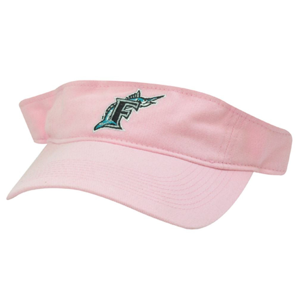 VISOR HAT MLB FLORIDA MARLINS PINK 