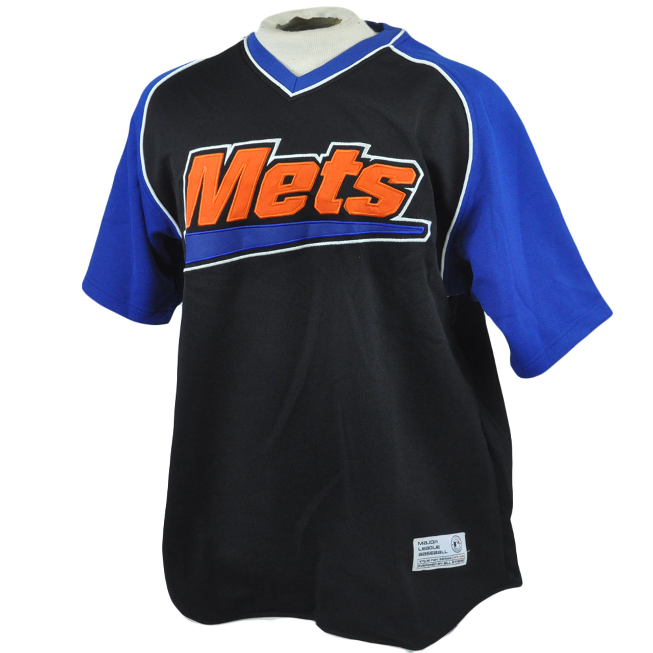 MLB New York Mets Adult Button - Down Jersey 