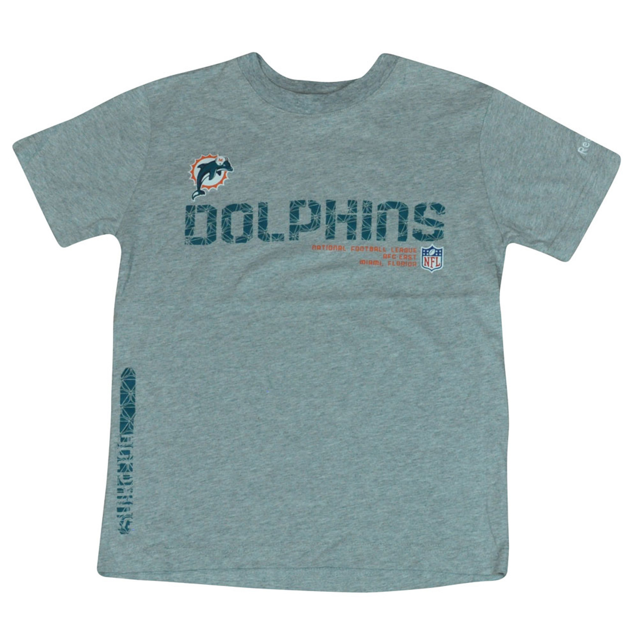 grey miami dolphins t shirt