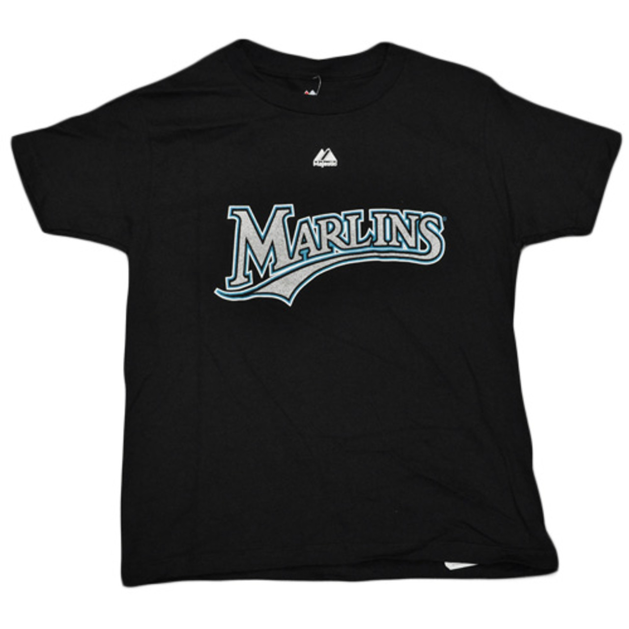Mlb Florida Miami Marlins Hanley Ramirez 2 Youth Kids Baseball Tshirt Tee Black Cap Store Online Com