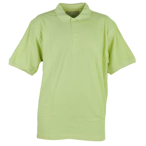 Red Jacket Collar Polo Solid Green Button Dress Shirt Mens Adult Short Sleeve 