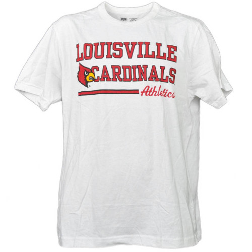 NCAA University of Louisville Cardinals Football Logo M Tee Shirt 5449
