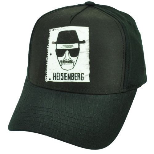 Heisenberg Breaking Bad TV Series Flex Fit One Size Black Mr White