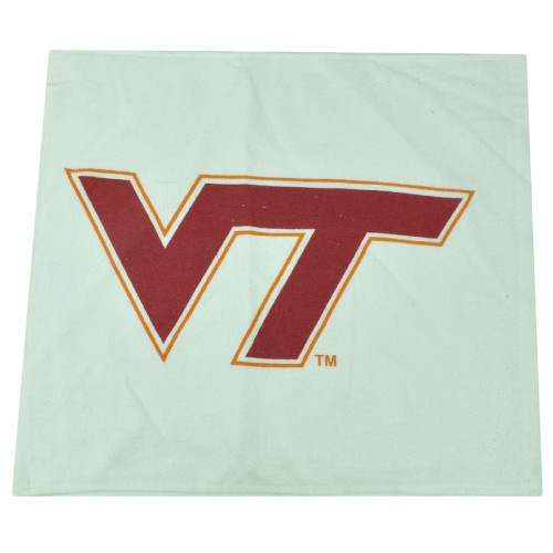 NCAA Virginia Tech Hokies Hand Towel Decoration White 17'x 14' Gym Sport Game 