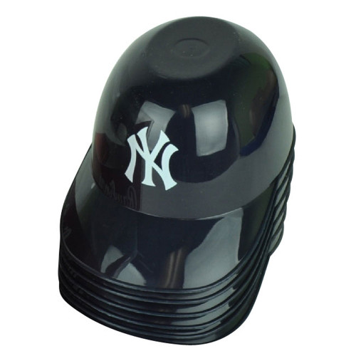 MLB New York Yankees Baseball Snack Helmet Collectible Bowl Cup Rawlimgs Party