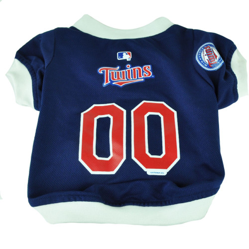 MLB Minnesota Twins Pet Gear Small Shirt Dog Puppy Apparel Blue Hunter Fan Small