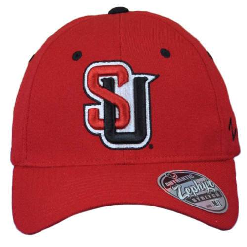 NCAA Zephyr Seattle Redhawks Curved Bill Flex Fit Stretch Medium Large Hat Cap