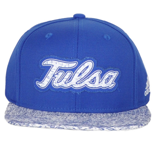 NCAA Adidas Tulsa Golden Hurricane 149VZ White Noise Snapback Adult Hat Cap