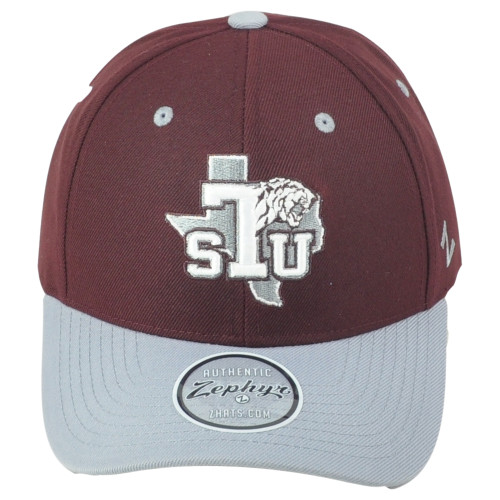 NCAA Zephyr Texas Southern Tigers Two Tone Adult Curved Bill Adjustable Hat Cap