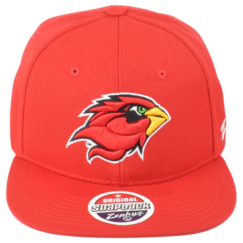 NCAA Zephyr Lamar Cardinals Red Sports Flat Bill Men Adults Adjustable Hat Cap