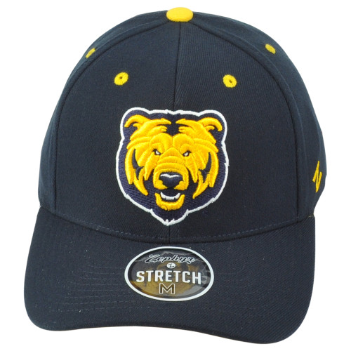 NCAA Zephyr Northern Colorado Bears Fitted Stretch Large Adult Curved  Hat Cap