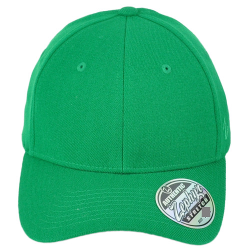 Zephyr Green Flex Fit Youth Kids Curved Bill Blank Plain Solid Stretch Hat Cap